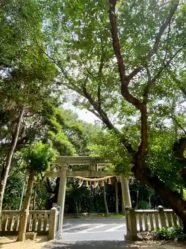 白皇神社の鳥居