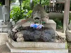 大宝八幡宮の手水