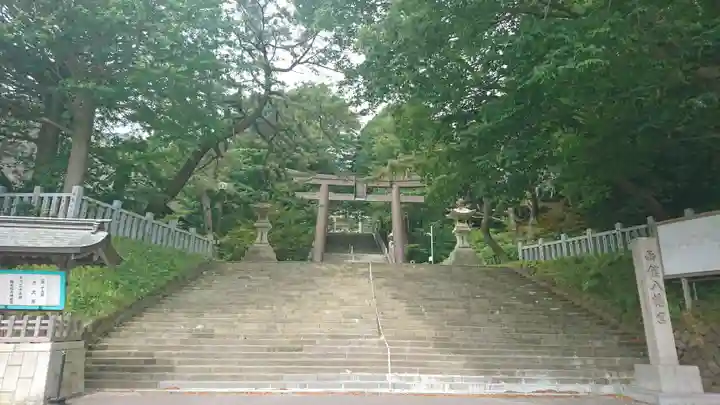 函館八幡宮の鳥居