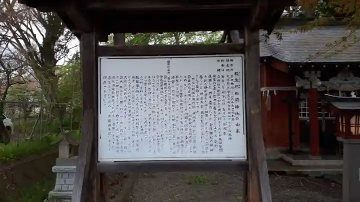 殺生石稲荷神社の歴史