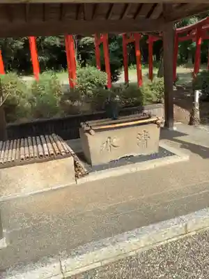 松原神社の手水舎