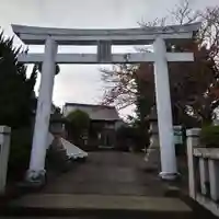豆塚神社の鳥居