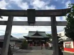 雷電神社の鳥居