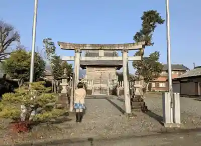 八幡神社 (大場)の鳥居