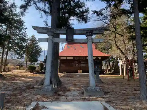 荒尾神社の鳥居