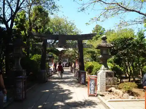 江島神社の鳥居