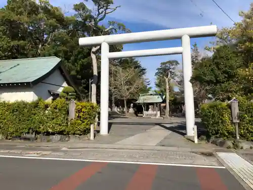 飯津佐和乃神社の鳥居