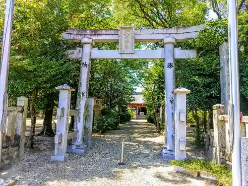 大井神社の鳥居