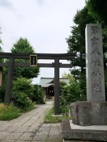 鷺宮八幡神社の鳥居