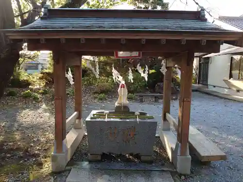 鷲宮神社の手水舎