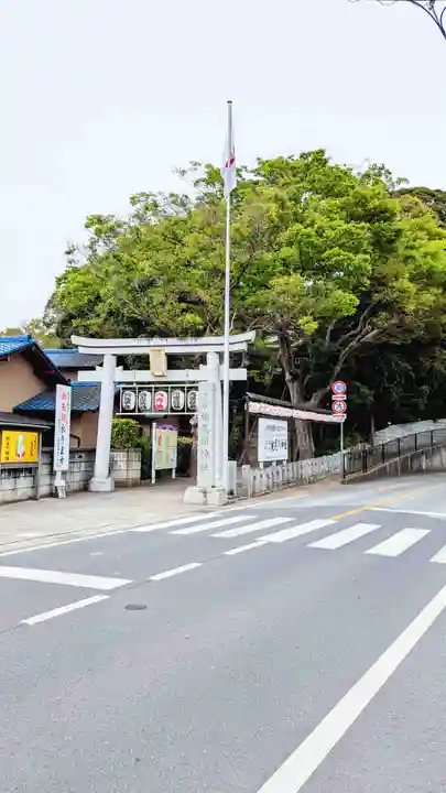 検見川神社の鳥居