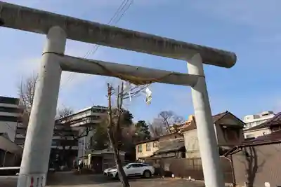 阿邪訶根神社の鳥居