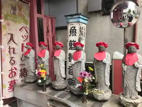 魚籃寺の地蔵