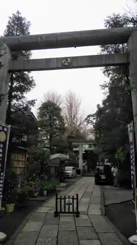 江東天祖神社の鳥居