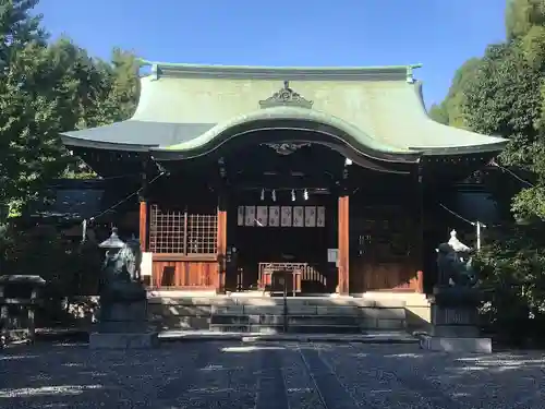 溝旗神社（肇國神社）の本殿