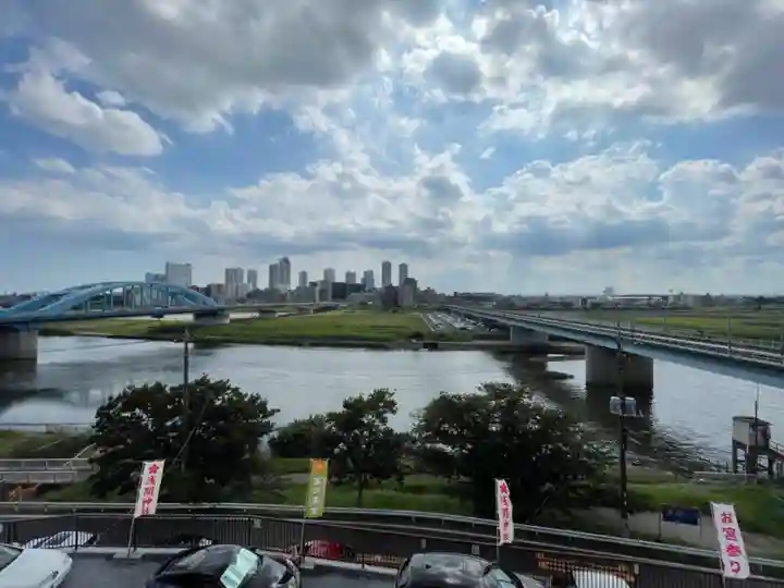 多摩川浅間神社の周辺