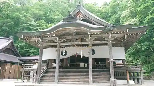 戸隠神社中社の本殿