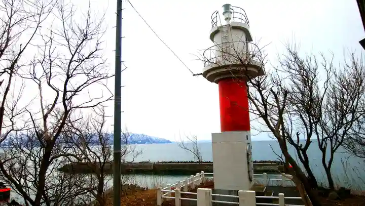 泊稲荷神社の景色