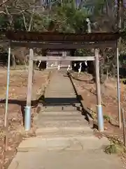 阿豆佐味天神社の鳥居