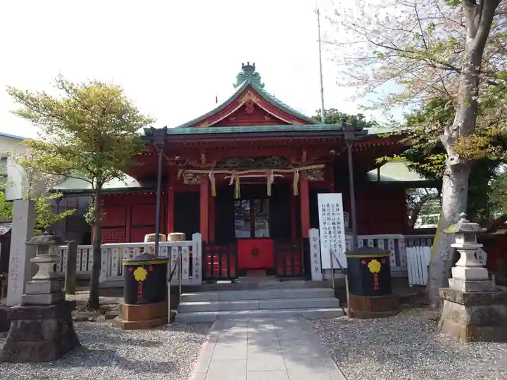 (芝生)浅間神社の本殿・本堂
