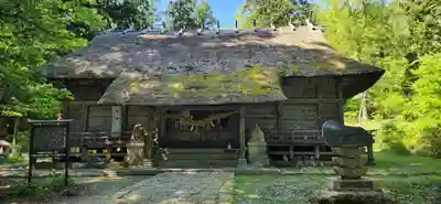 安久津八幡神社の本殿・本堂