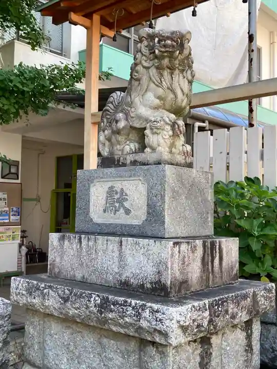 深川神明宮の狛犬