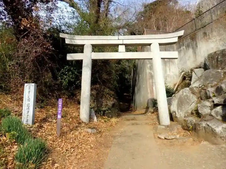 筑波山神社の鳥居