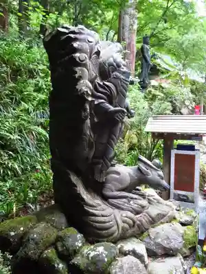 最乗寺（道了尊）の像