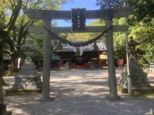 不乗森神社の鳥居