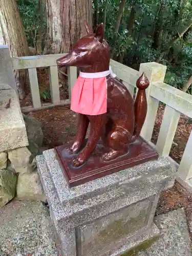 結神社の狛犬