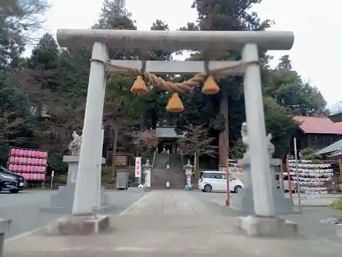 中氷川神社の鳥居