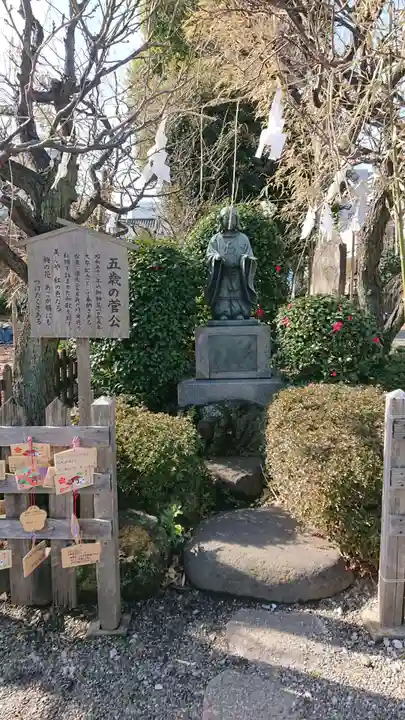 亀戸天神社の像
