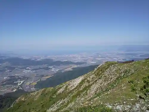 伊吹山寺の景色