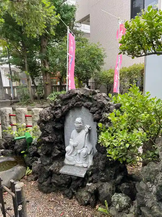 江島杉山神社の像