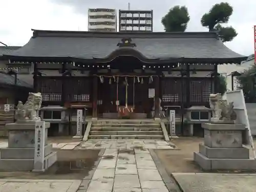 敷津松之宮　大国主神社の本殿