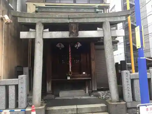 佐竹稲荷神社の鳥居