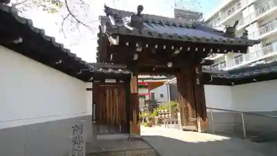 長安寺の山門・神門