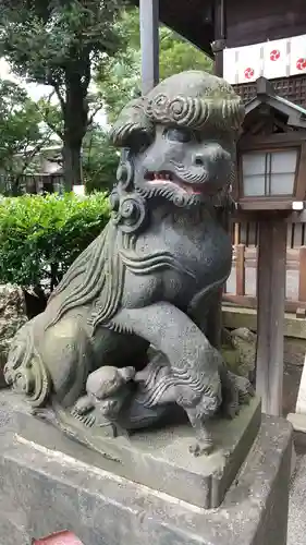 七社神社の狛犬