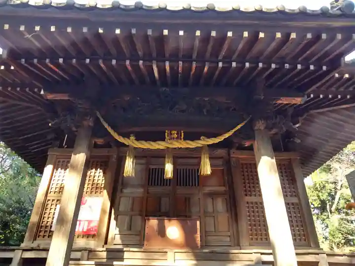 山田神社の本殿・本堂
