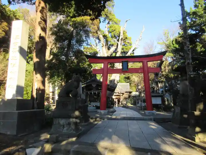 伊古奈比咩命神社の鳥居