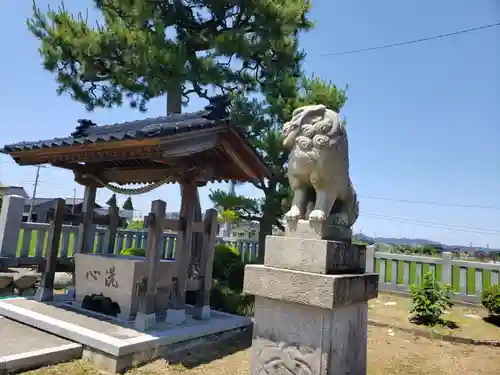 三野神社の狛犬