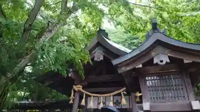 諏訪大社上社前宮の本殿・本堂