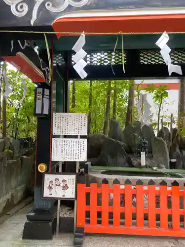 鉾神社の手水舎