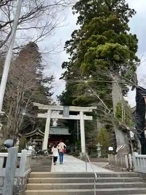 富士山東口本宮 冨士浅間神社の鳥居