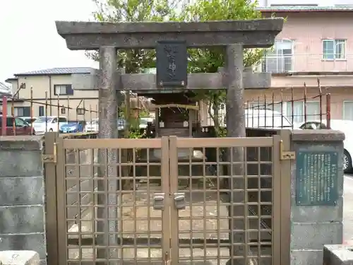 神田市神社の鳥居