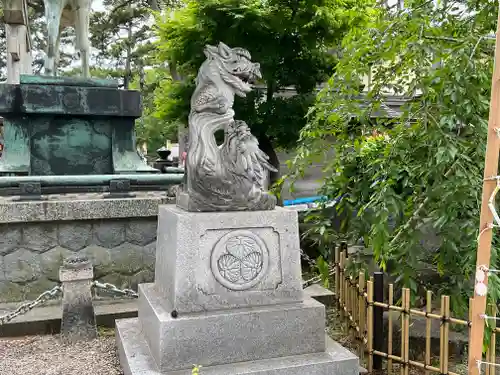 龍城神社の狛犬