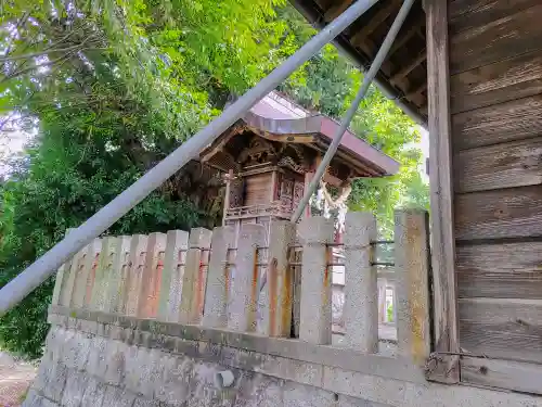 八劔社（竹腰）の本殿・本堂