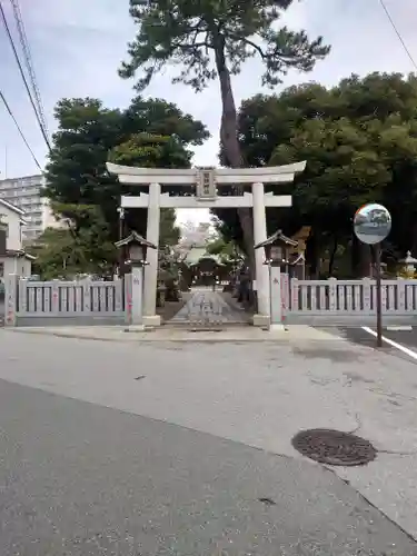 菊田神社の鳥居