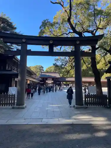 明治神宮の鳥居