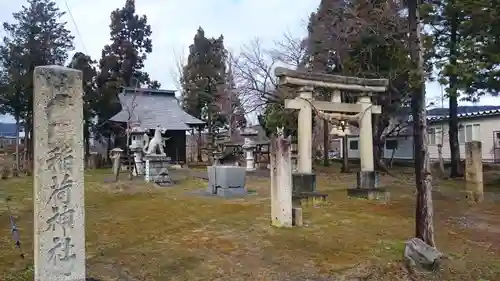 稲荷神社の鳥居